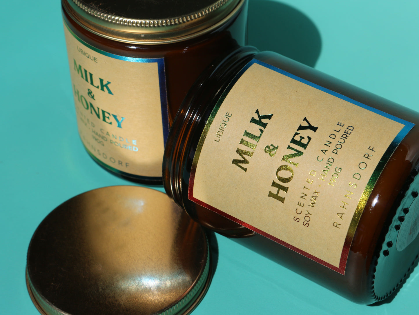 Milk & Honey Soy Wax Candle by UBIQUE