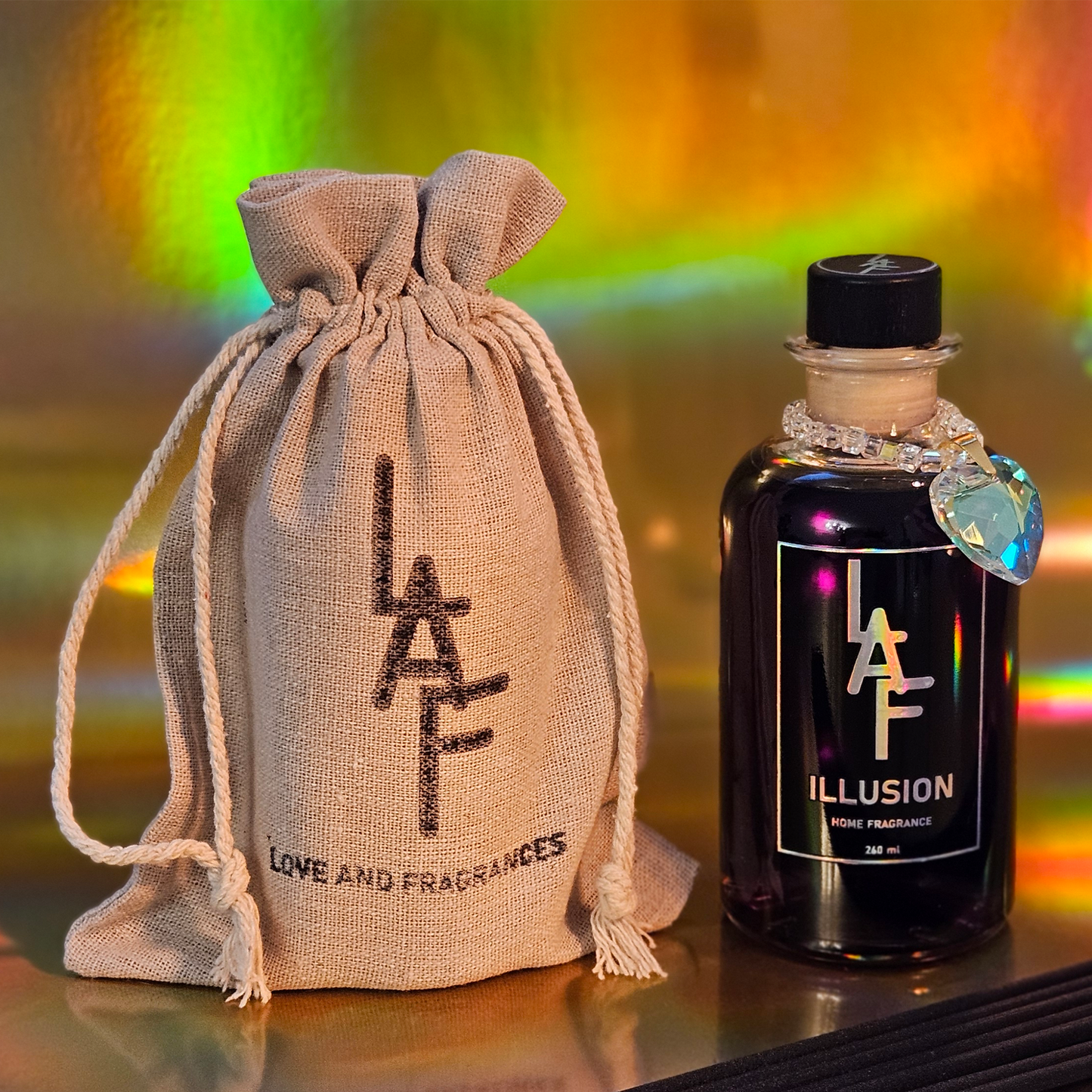 Aromatic Diffuser with sticks ILLUSION by LAF