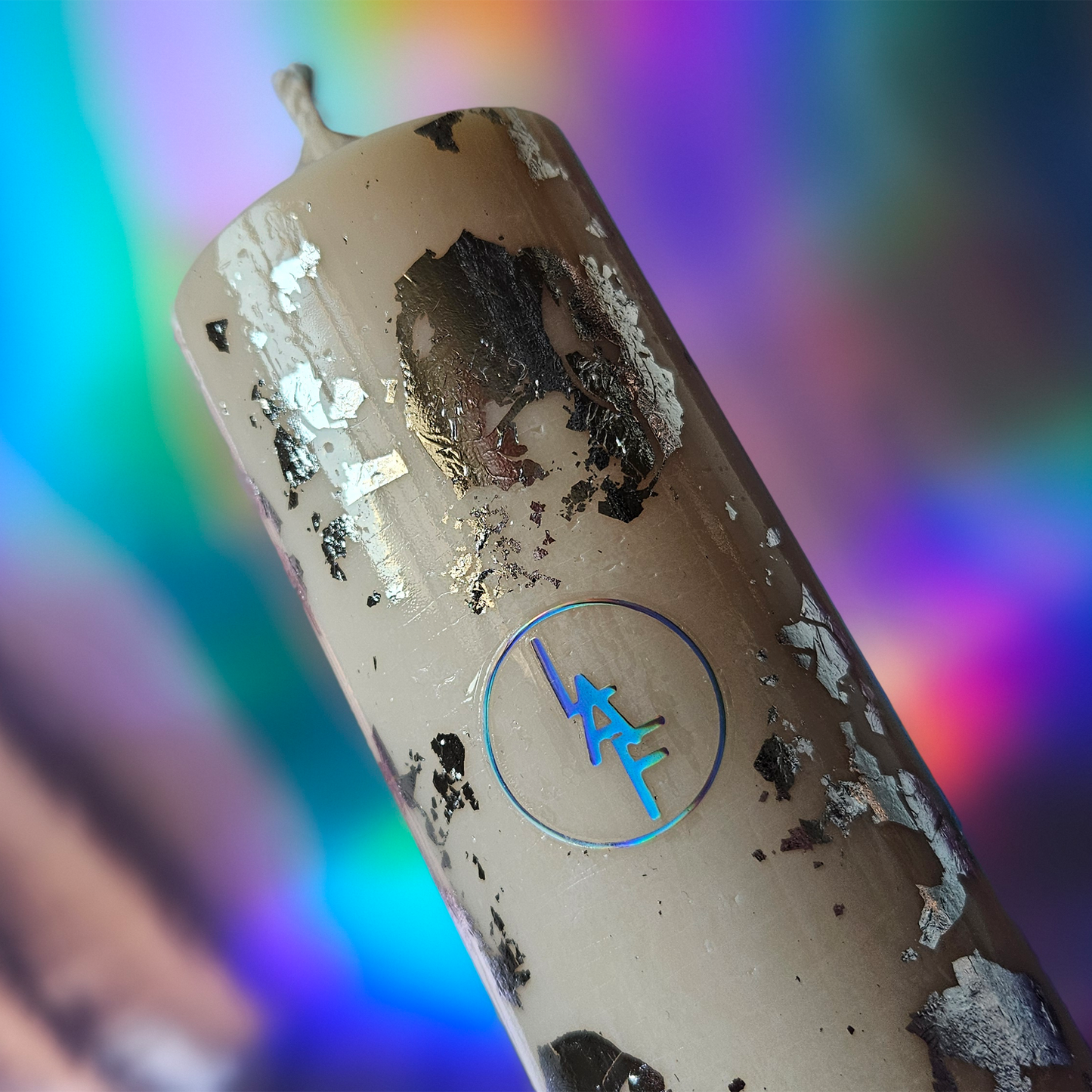 White Candle ''Elegance'' by LAF