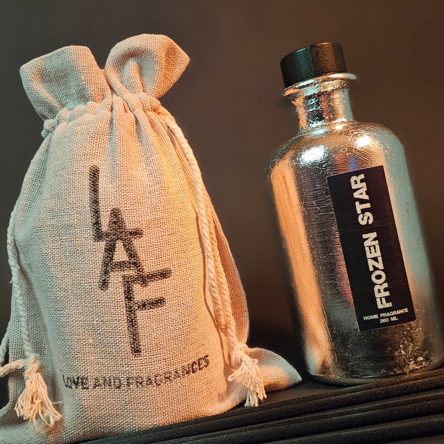 Aromatic Diffuser with sticks FROZEN STAR by LAF