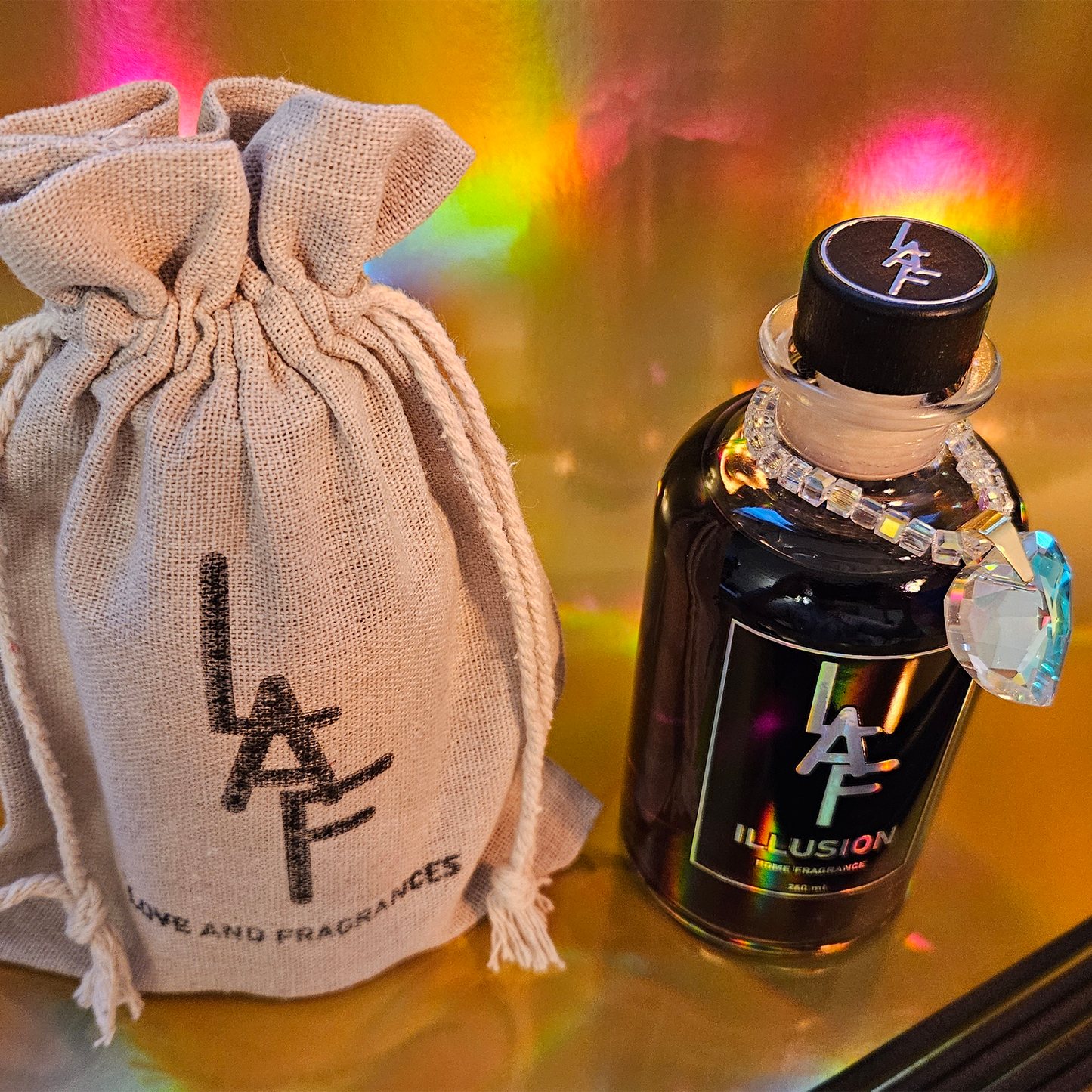 Aromatic Diffuser with sticks ILLUSION by LAF