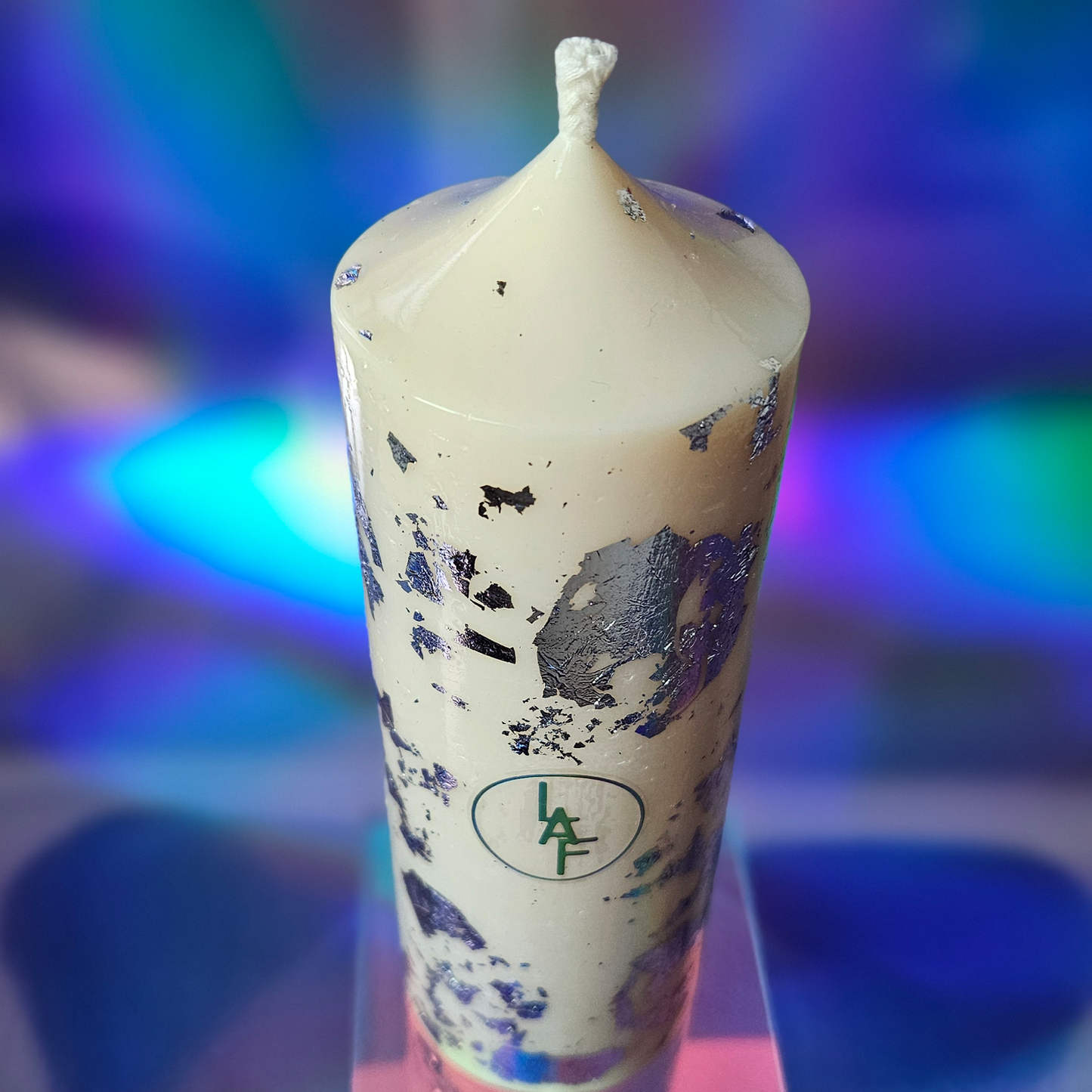 White Candle ''Elegance'' by LAF