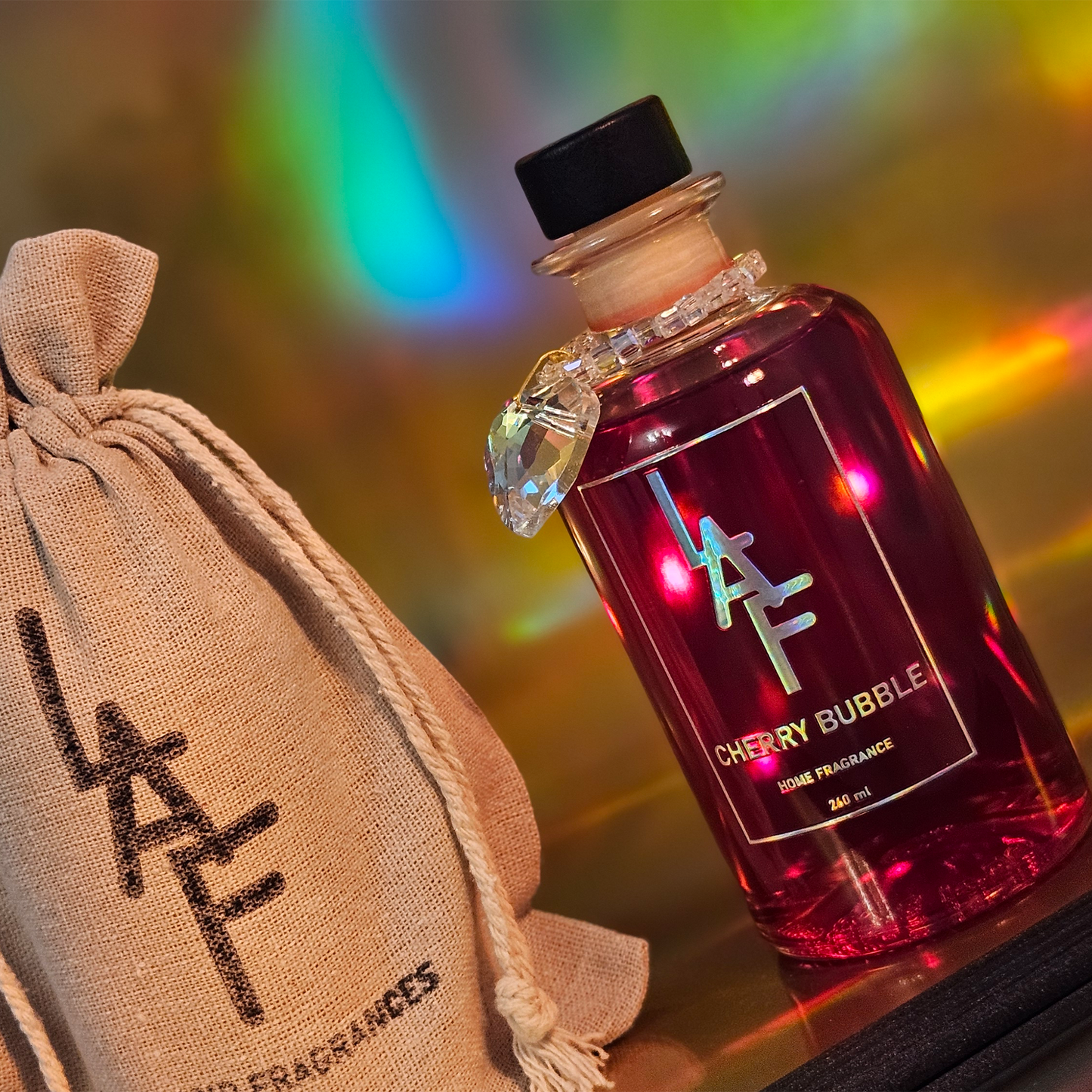 Aromatic Diffuser with sticks CHERRY BUBBLE by LAF