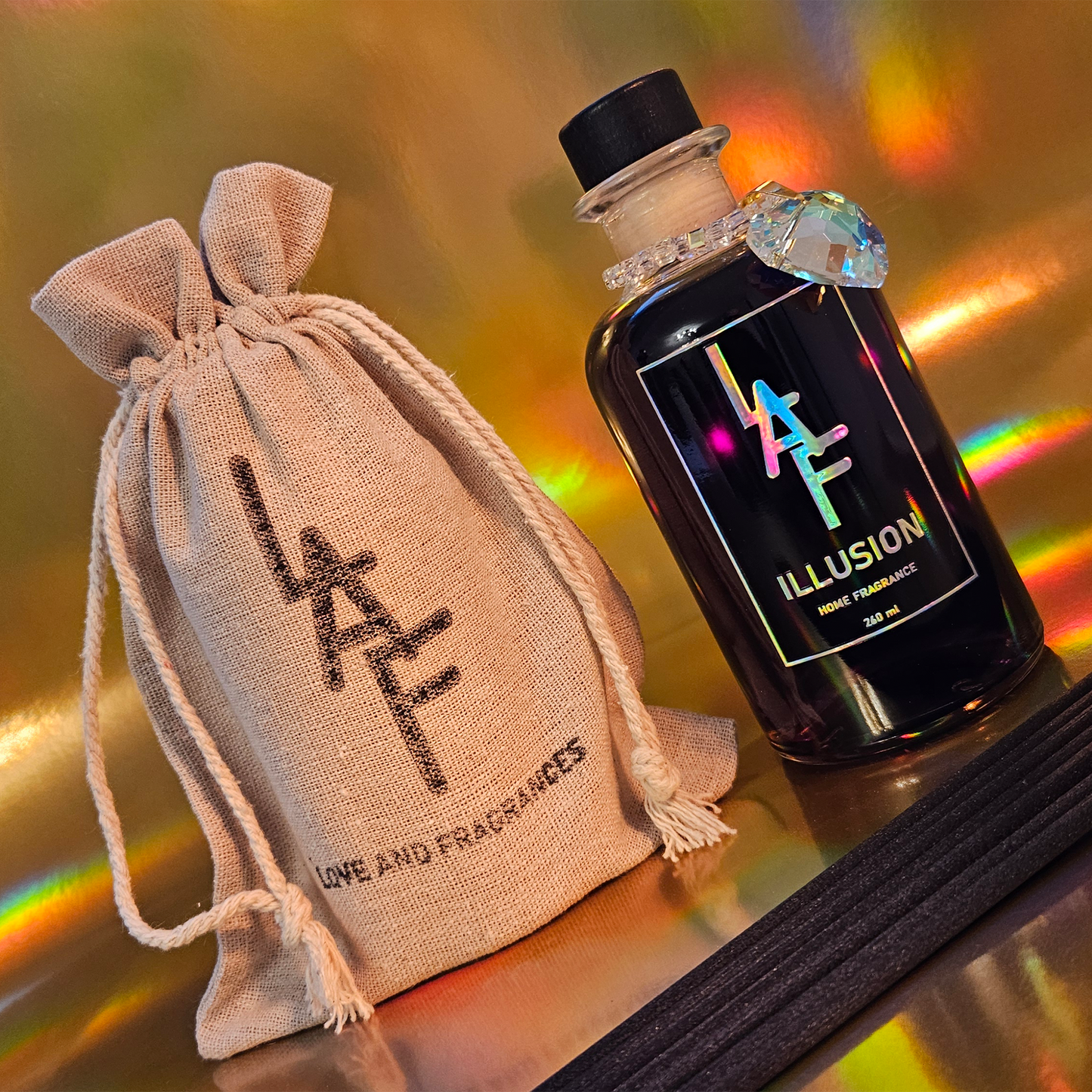 Aromatic Diffuser with sticks ILLUSION by LAF