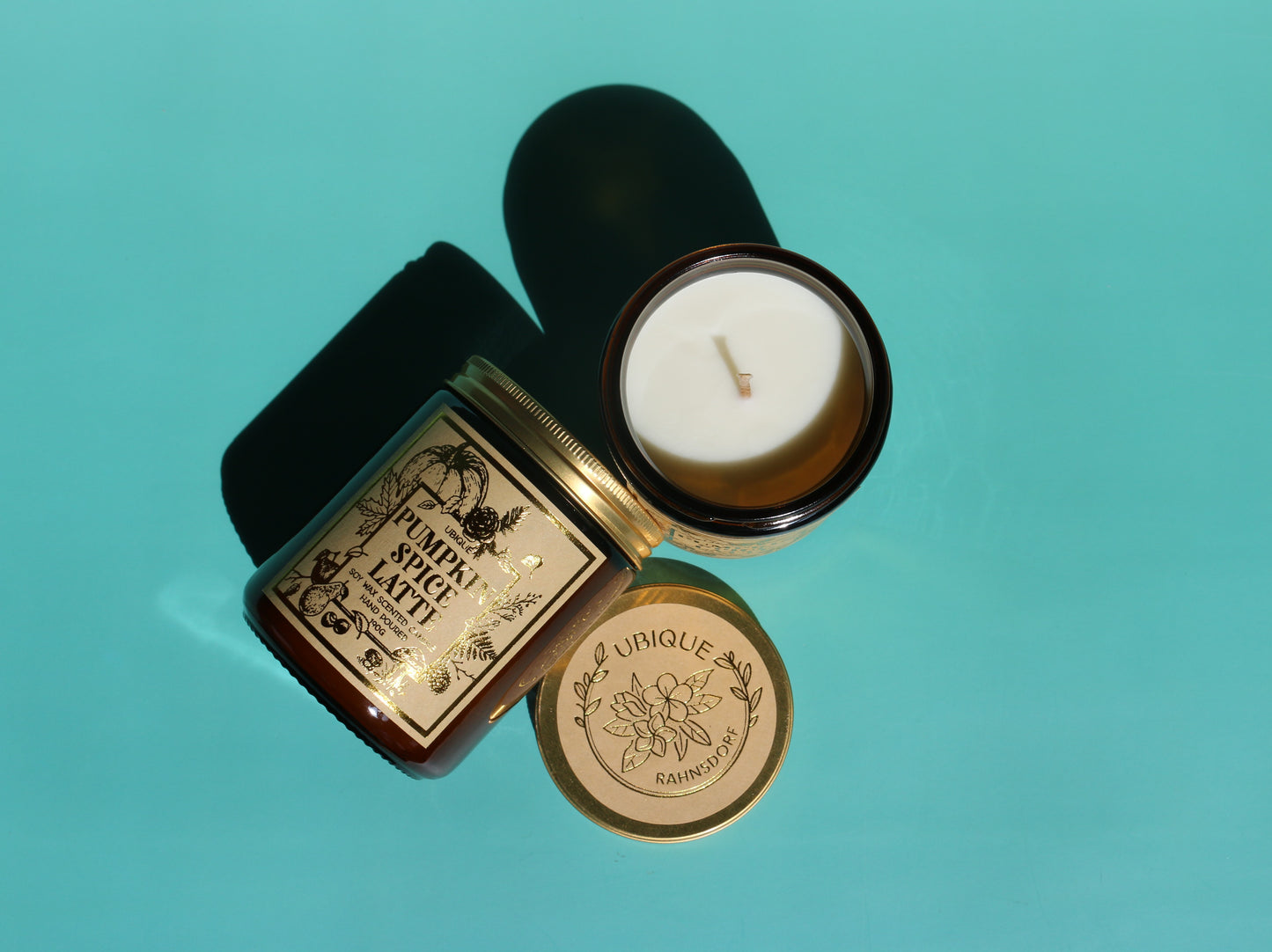 Pumpkin Spice Latte Soy Wax Candle by UBIQUE