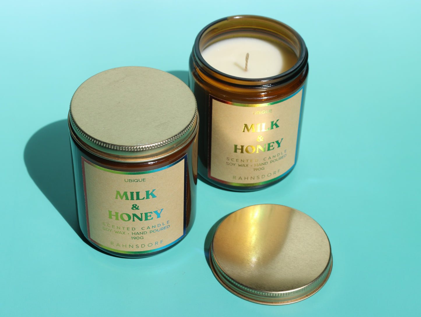 Milk & Honey Soy Wax Candle by UBIQUE