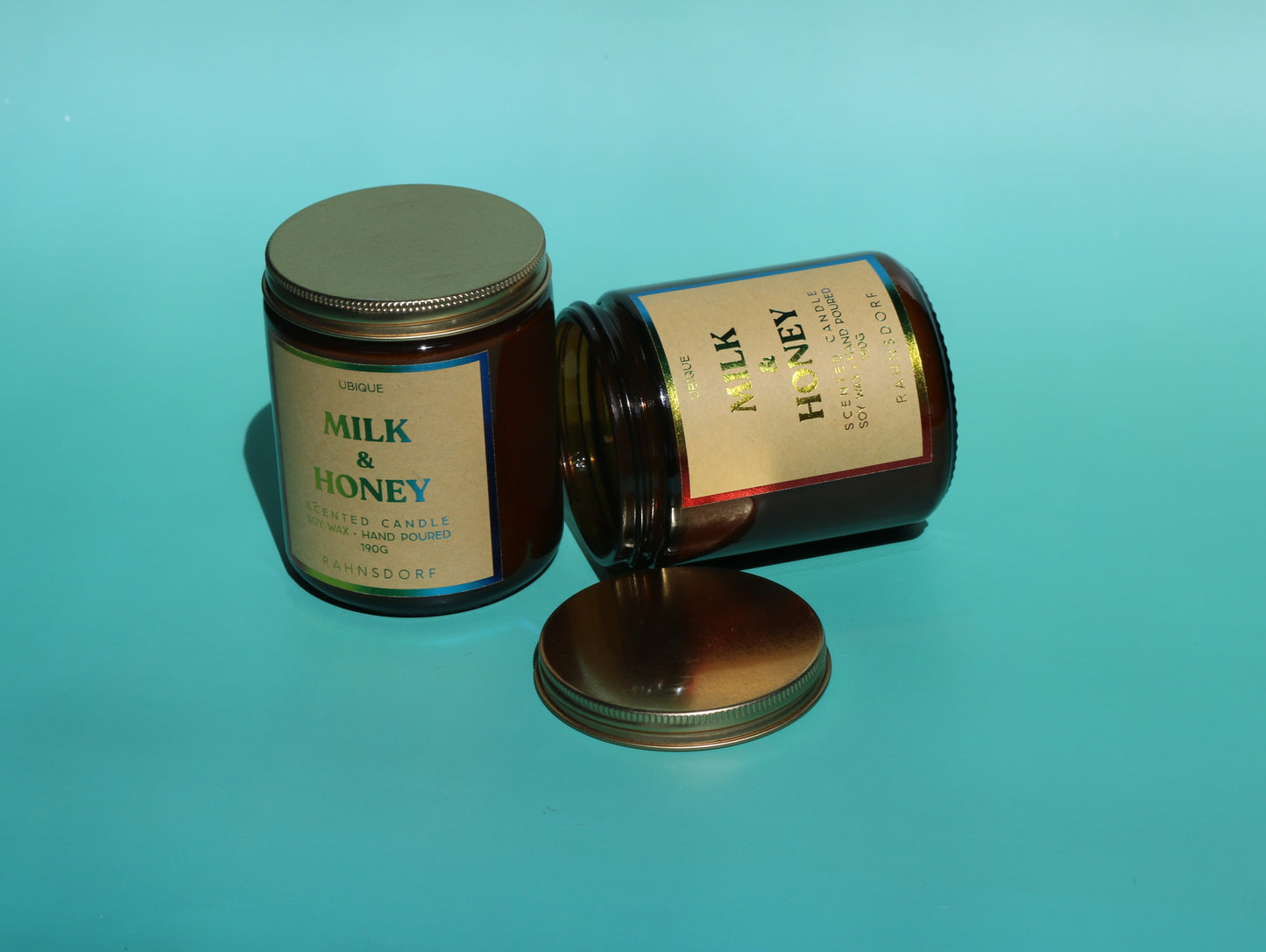 Milk & Honey Soy Wax Candle by UBIQUE