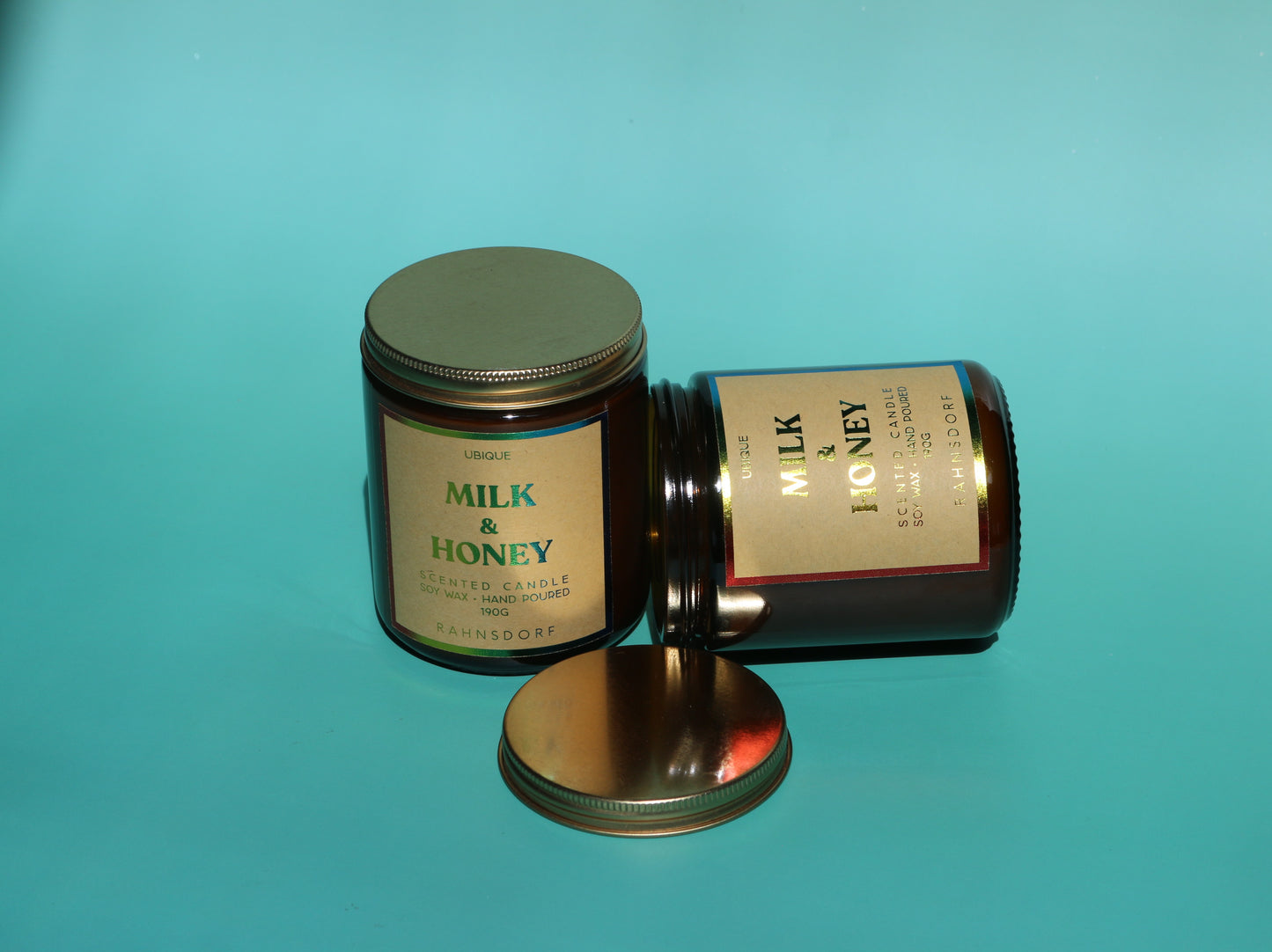 Milk & Honey Soy Wax Candle by UBIQUE